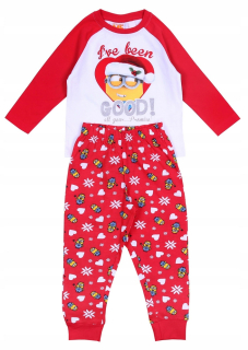 Mimoni - Červené slávnostné pyžamá Minionki 6-7 rokov 122 cm