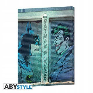 JOKER - DC Comics Canvas Batman vs Joker (300)