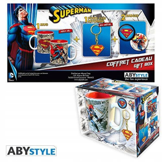 Superman - DC Comics PCK MUG + KEYCHAINS + SUPERMAN