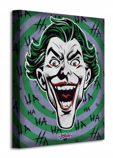 JOKER - DC Comics Batman Joker Haha Image Canvas 30x40 cm