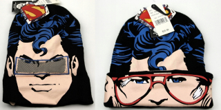 Superman - DC-Comics Warner Bros Superman Winter Cap Mask
