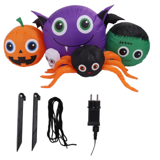 Dekoratívny tekvicový luster na halloween