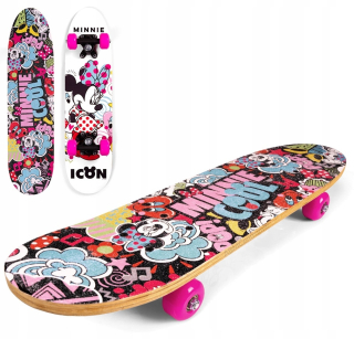 Minnie Mouse - Skateboard Board Drevo Strong 61cm myš Minnie