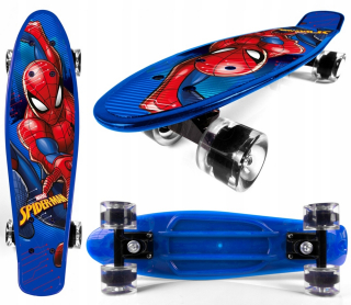 SPIDERMAN - Skateboard Flashcard Kids Board Spider-Man