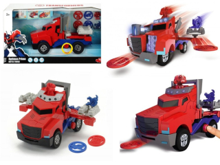 TRANSFORMERS - Dickie Transformers Optimus Truck + Launcher