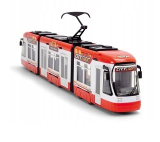 DICKIE Električka City Liner 46 cm Červená