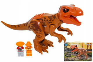 Jurský svet - Dinosaurus T-Rex Roaring Blocks Jursic 2 figúrky