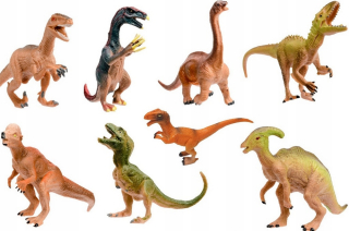 Jurský svet - Dinosaury Set 8 ks Figurines Rôzne Dino World