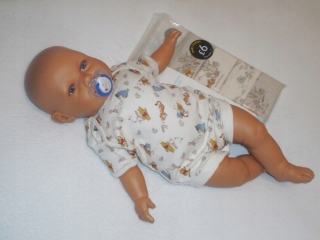 Medvedík Pú - * Disney * 5PAK Body Cup 3-6 m Winnie