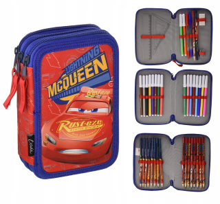 Peračník - Disney Cars Cue Case Trojkomorové zariadenia