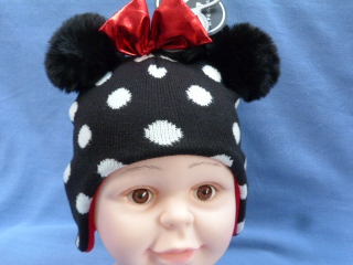 Minnie Mouse - Disney * Tepelný uzáver * Rukavice * SET * 1-2 y