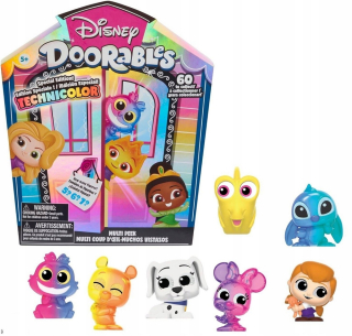 Disney dorables figure set technicolor ombre figúrky stuch princes