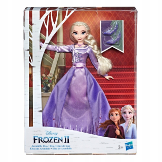 Elsa Frozen - Disney mrazené krajiny Ice 2 Bábika Elsa v DLX šatách