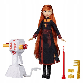 Elsa Frozen - Disney mrazená krajina Ice 2 bábika s Curler Anna