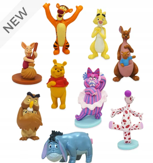 Medvedík Pú - * Disney Figurines Winnie The Pooh Donkey 24h