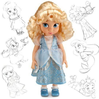 Popoluška - Disney Doll Cinderella Cinderella 41cm Animátori