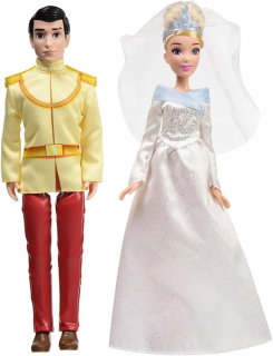 Disney Doll Cinderella a Prince so svadobnou rozprávkou