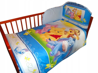 Medvedík Pú - Disney Posteľná bielizeň 90x120 + Vyplnenie Mouse