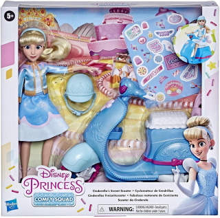 Popoluška - Disney Princezná bábika Cinderella Cinderella Scooter