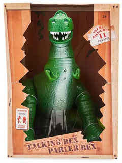 TOY STORY - Disney Store Toy Story Dinosaurus REX 30 cm hovorí