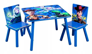 TOY STORY - Disney Toy Story Tabuľka Tabuľka 2 Stoličky pre deti