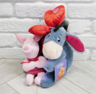 Medvedík Pú - Disney_kubuś puchatek-kłapouche_25cm nový