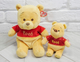 Medvedík Pú - Disney_kubuś puchatek_18-28cm nové 2ks vás