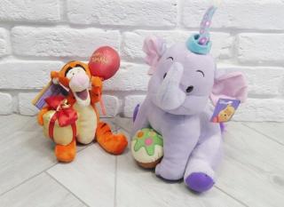 Medvedík Pú - Disney_kubuś puchatek_22-28cm Nové 2ks