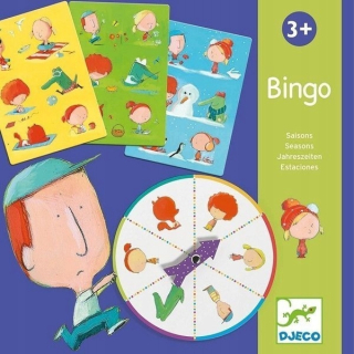 BING A PRIATELIA - Djeco hrá Bingo Season