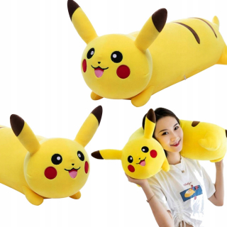 Rozprávkový plyšák - Dlhý vankúš vankúš Pokémon Pikachu 50-60 cm