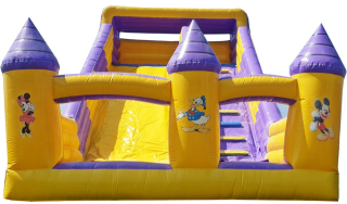 Káčer Donald - Nafukovacie sklíčko XXL ihrisko 4x6 m