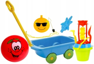 Staviteľ Bob - Pre Sandbox Trolley Bucket Bubble Ball 0103