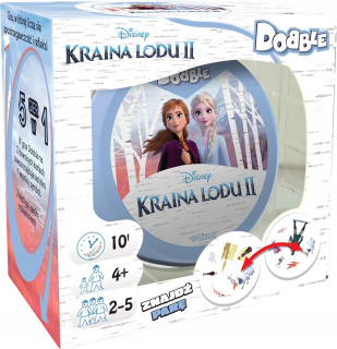 Elsa Frozen - Dobble mrazená krajina Ice 2 Doboleká strana hra