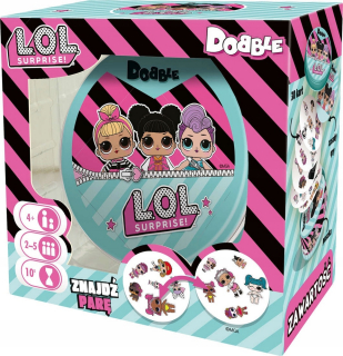 Bábiky LOL - DOBBLE LOL HRPOKTUJÚCEHO KROKU PRE DETSKÉ REBEL