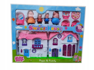 Pepa Pig - Chata Prasa PEPPA figúrky Príslušenstvo Big Villa