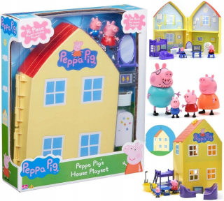 Pepa Pig - Peppy Guinea Dom s figúrkami a príslušenstvom