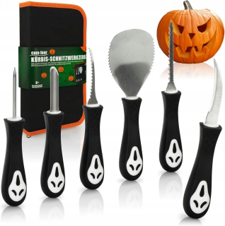 DOPLNKY NA VYrezávanie TEKVICE 6-DIELNA SÚPRAVA HALLOWEEN