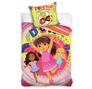 Dora a priatelia - Dora a priatelia 140x200 detská posteľ