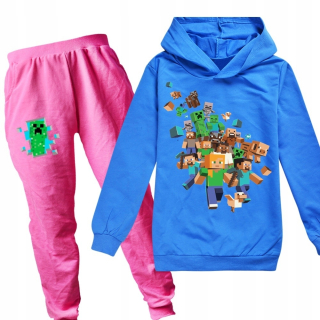 MINECRAFT - TOWSUIT SET Mikina Nohavice Minecraft Baby