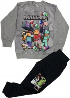 MINECRAFT - DRES MINECRAFT MKOVNOSTI PANTS 164 12-13 l