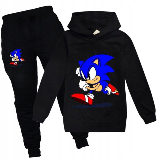 SONIC hračky - Dres Sonic nohavice s kapucňou mikiny