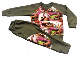 Máša a medveď - Tracksuit tracksuit Masha a Niedzwiedz ROZ 86