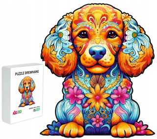 DREVENÉ PUZZZLE PRE DOSPELÉ DETI 132 KUSOV DARČEK PSA PRE DETI