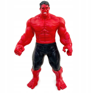 HULK - Veľký červený figúrka červená Hulk Avengers Zvuk