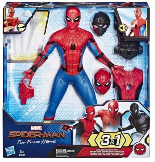 SPIDERMAN - DUZA Figurine Spiderman Hasbro Original 3in1 34cm