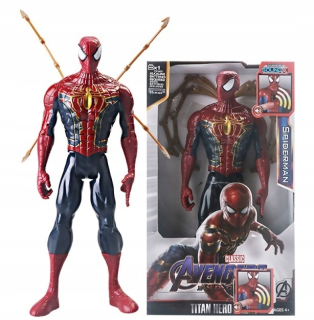 SPIDERMAN - Veľký pavúk-muž Obrázok 30 cm s koncovým koncom hier