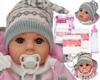 Bábika New Born Baby - Kovová pištoľ pre beretta gule 1 000 loptičiek
