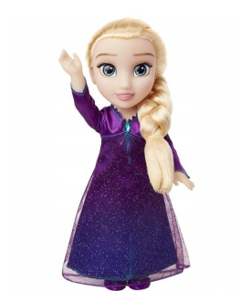 Elsa Frozen - Veľká bábika mrazená 2 Elsa krajina ľadu spieva