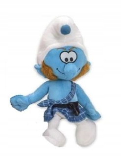 Šmolkovia - Veľká maskot Plush Smurf Scot 38 cm