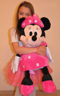 Minnie Mouse - Veľký Minnie Mini Minni Cuddly Plush 80cm